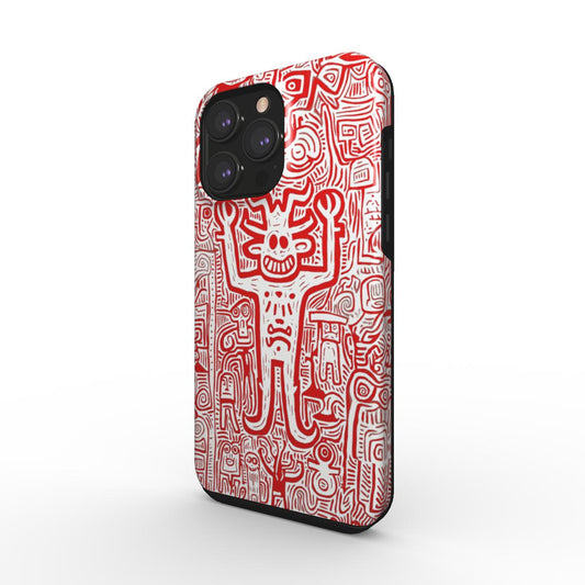 Keith Haring inspired "Red"