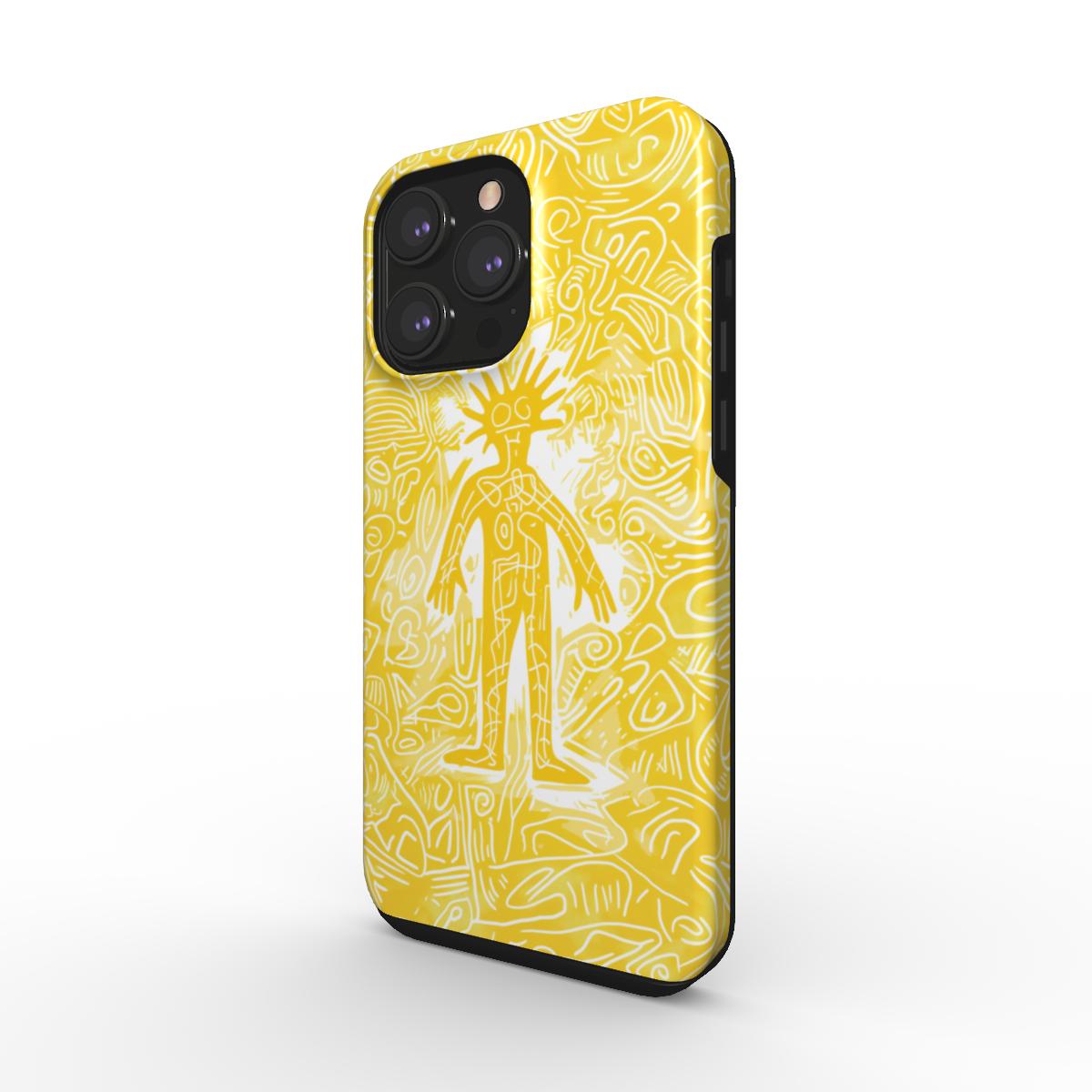 Keith Haring inspired "Yellow"