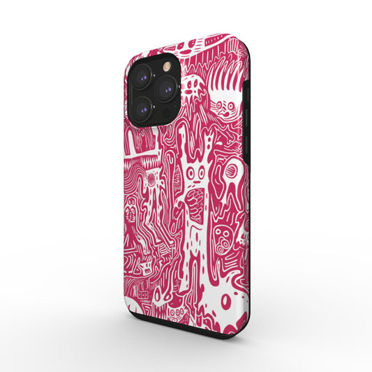 Keith Haring inspired "Pink"