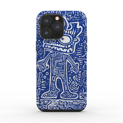 Keith Haring inspired "Blue"