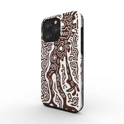 Keith Haring inspired "Brown"