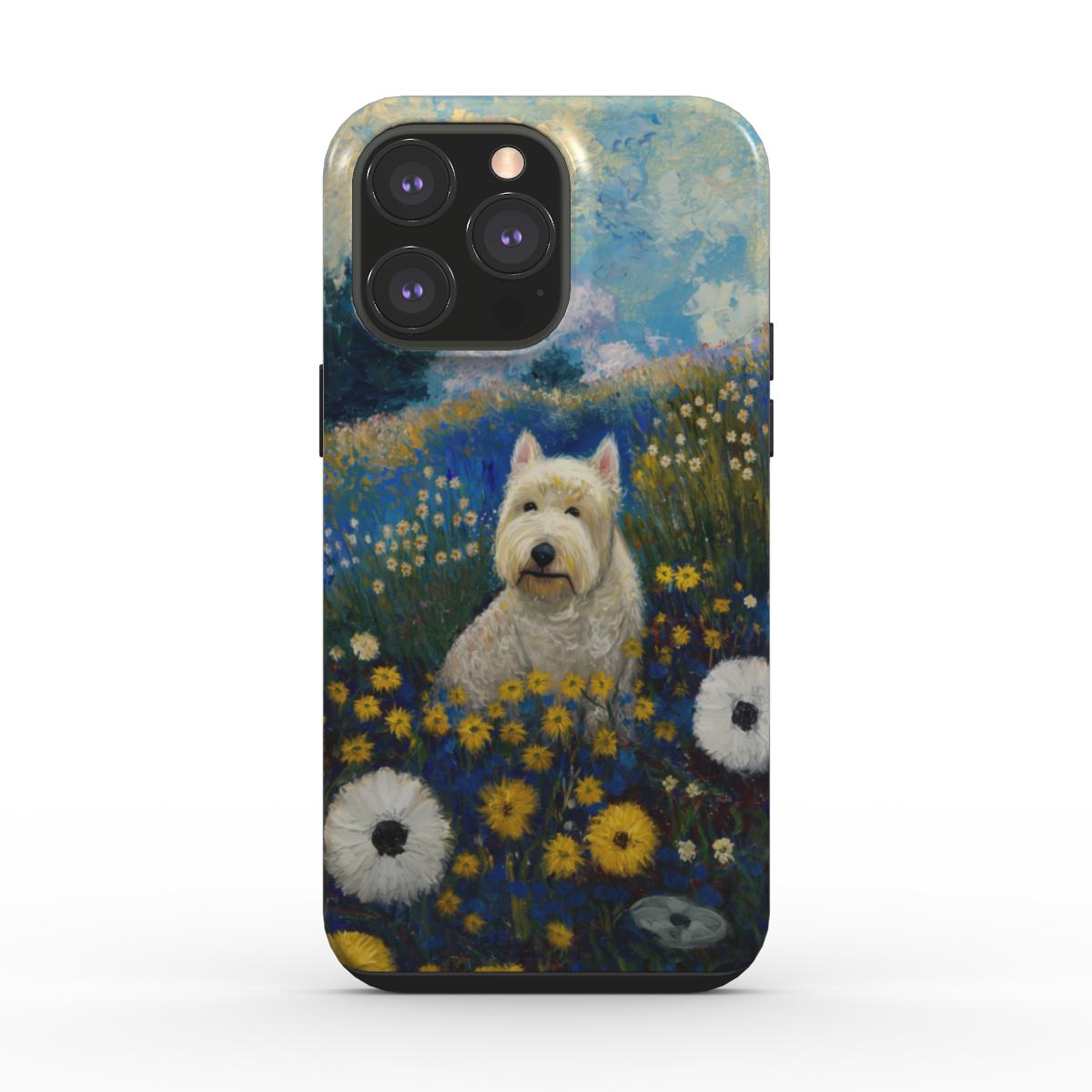 Vincent van Gogh inspired "West Highland Terrier"