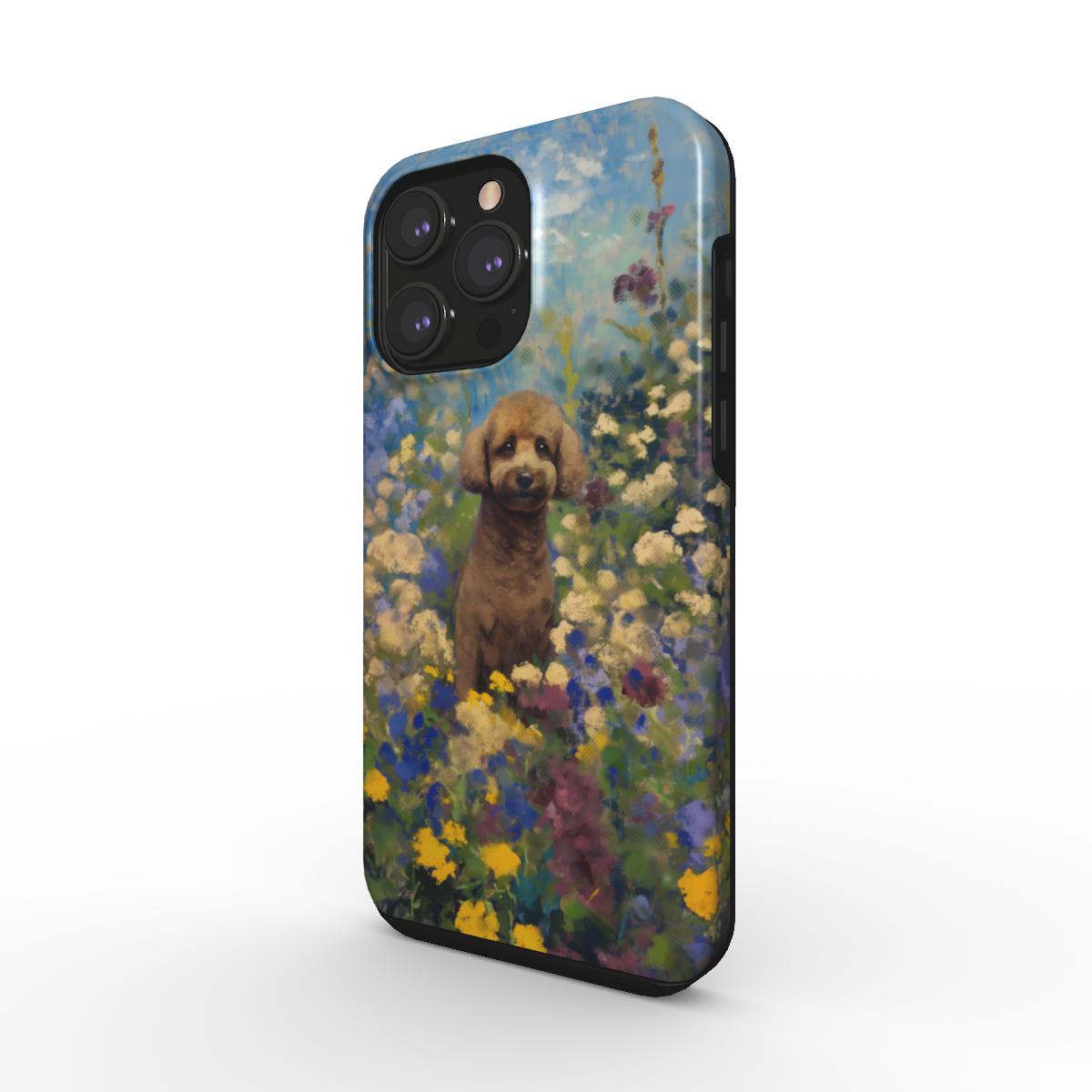 Vincent van Gogh inspired "Toy Poodle"