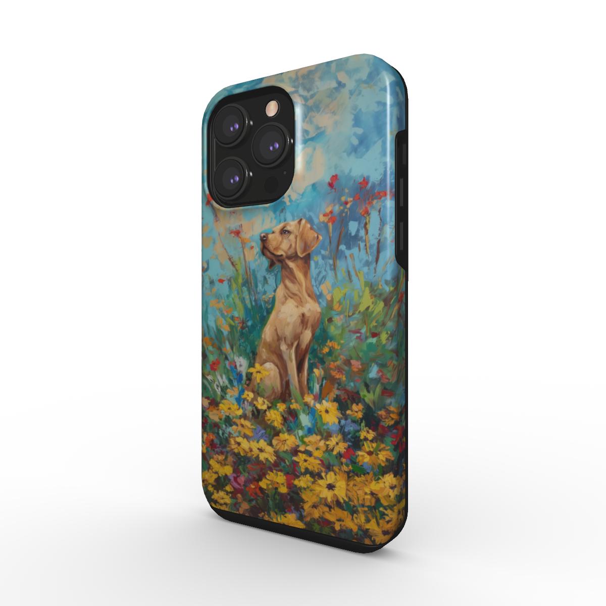 Vincent van Gogh inspired "Labrador Retriever"