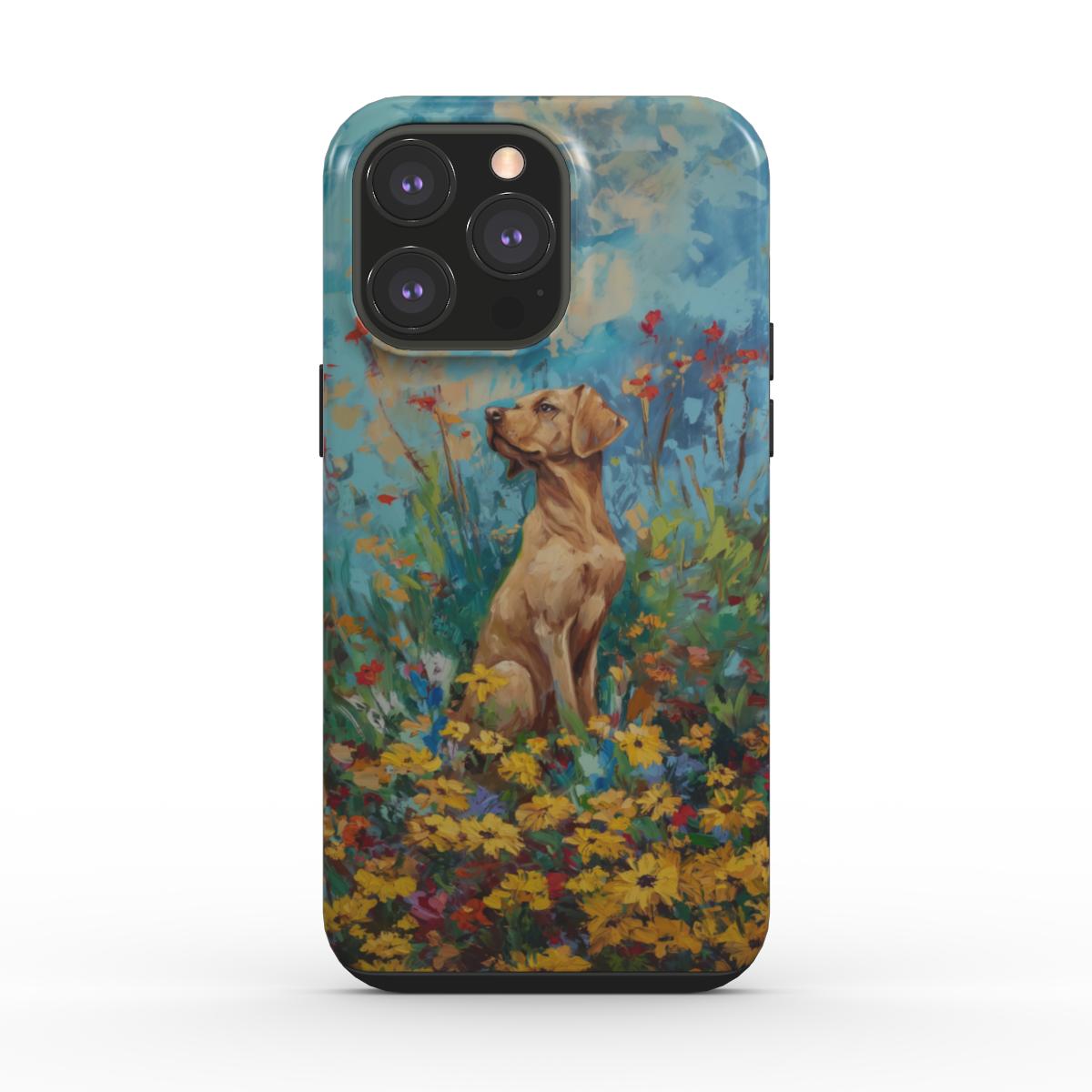 Vincent van Gogh inspired "Labrador Retriever"